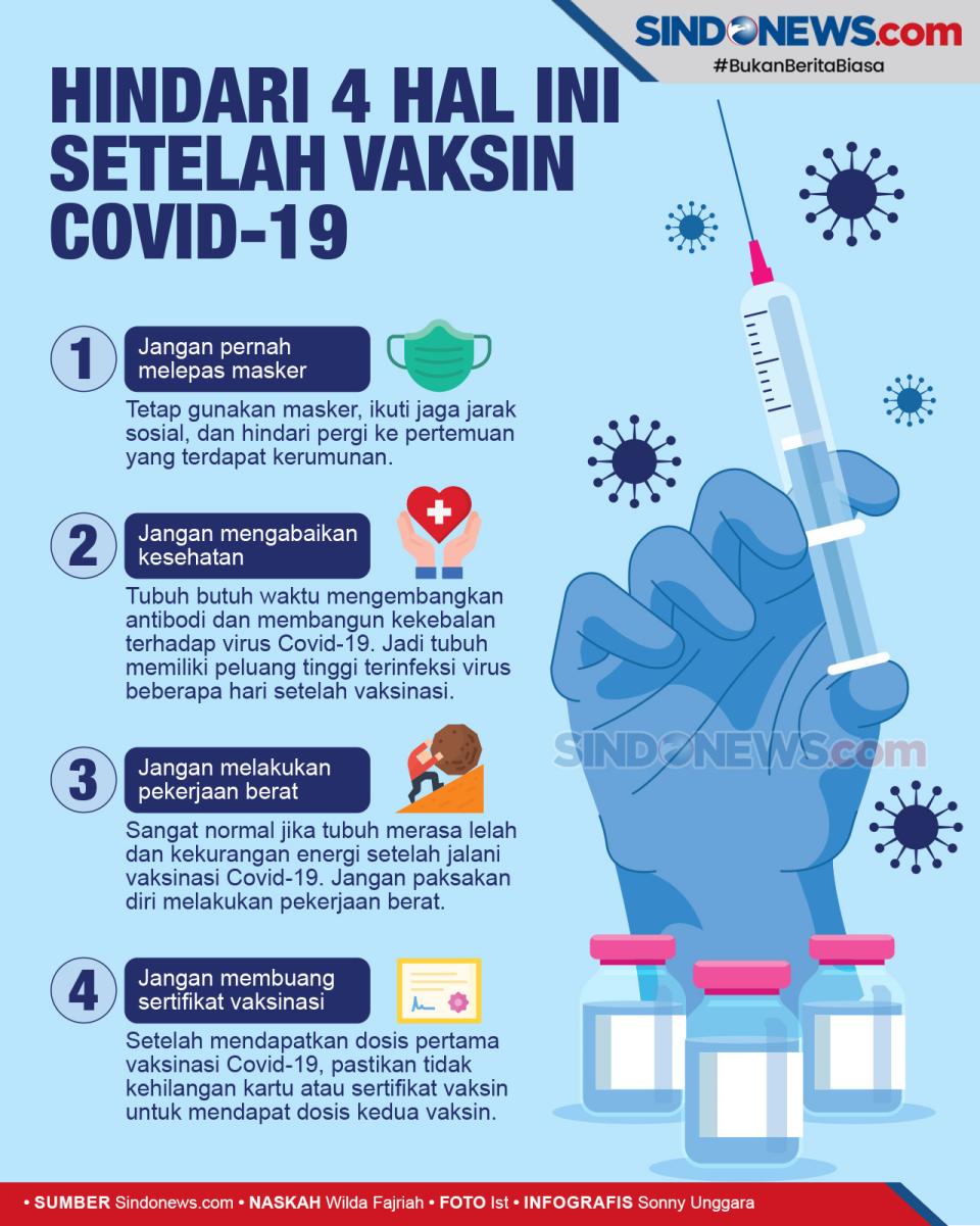 Baru Mendapat Vaksinasi...
