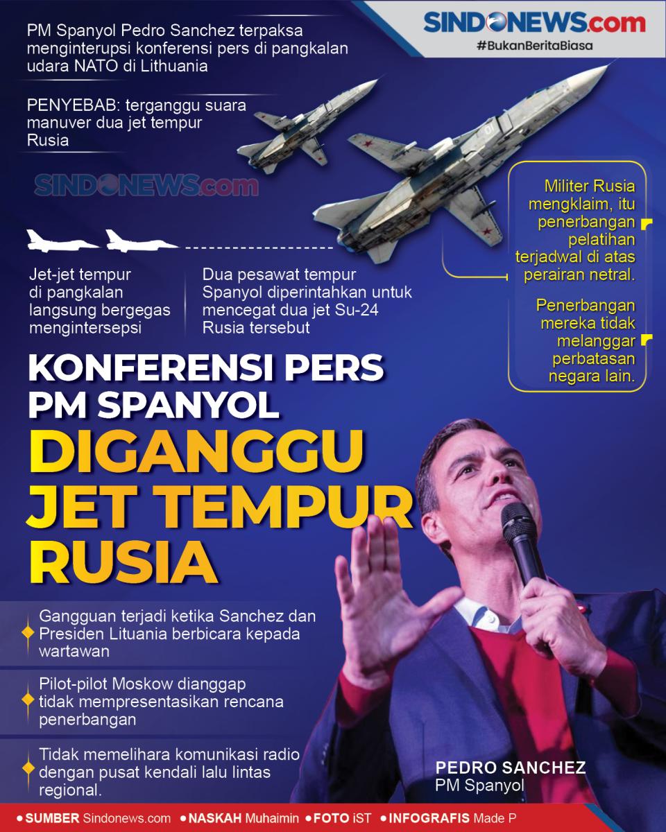 Konferensi Pers PM Spanyol...