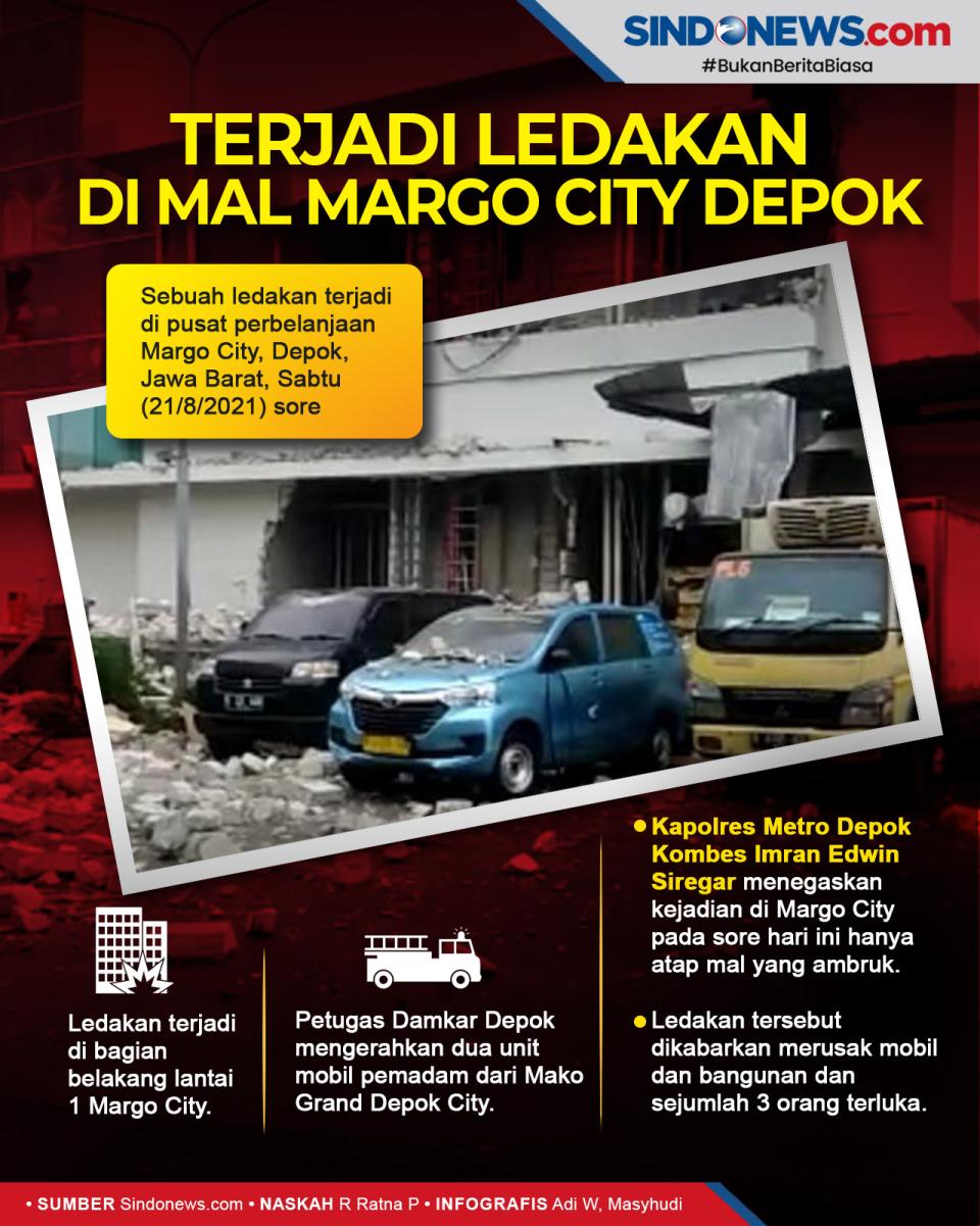 Terjadi Ledakan di Belakang...