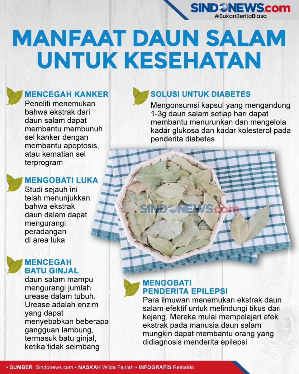 Manfaat Daun Salam untuk...