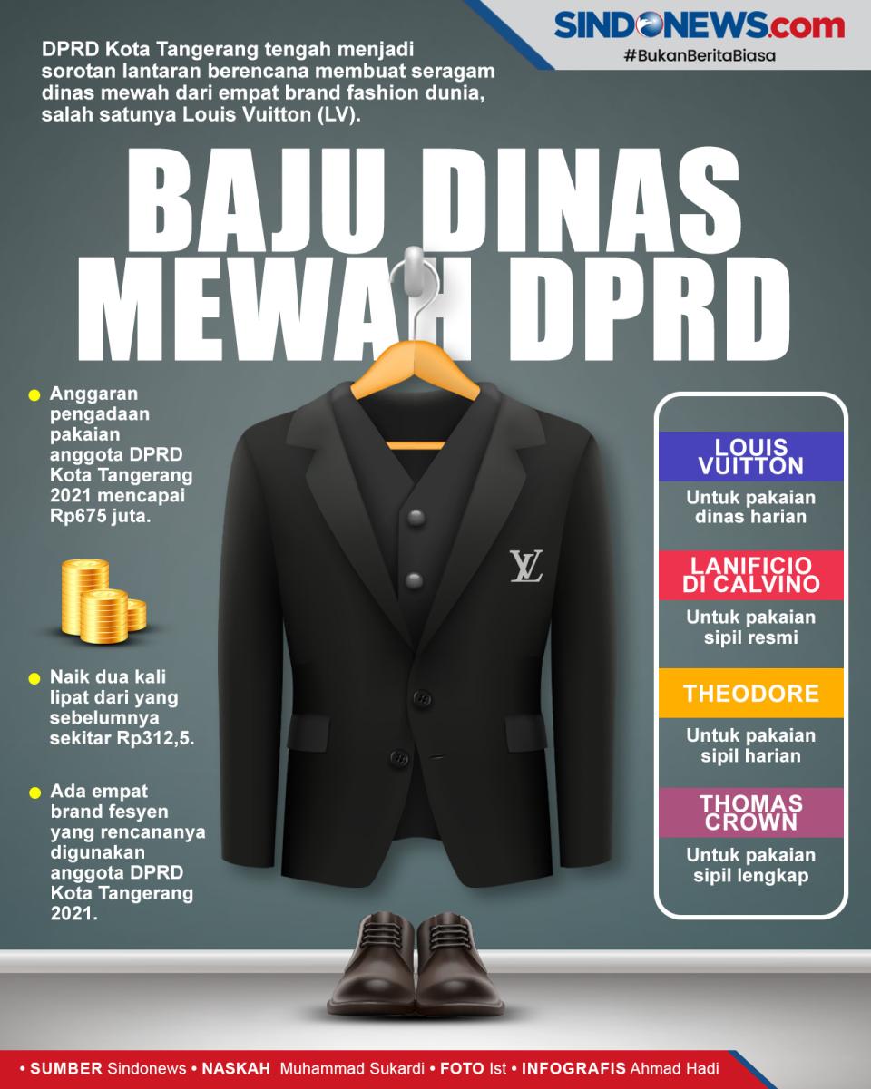 Heboh Baju Dinas Mewah...