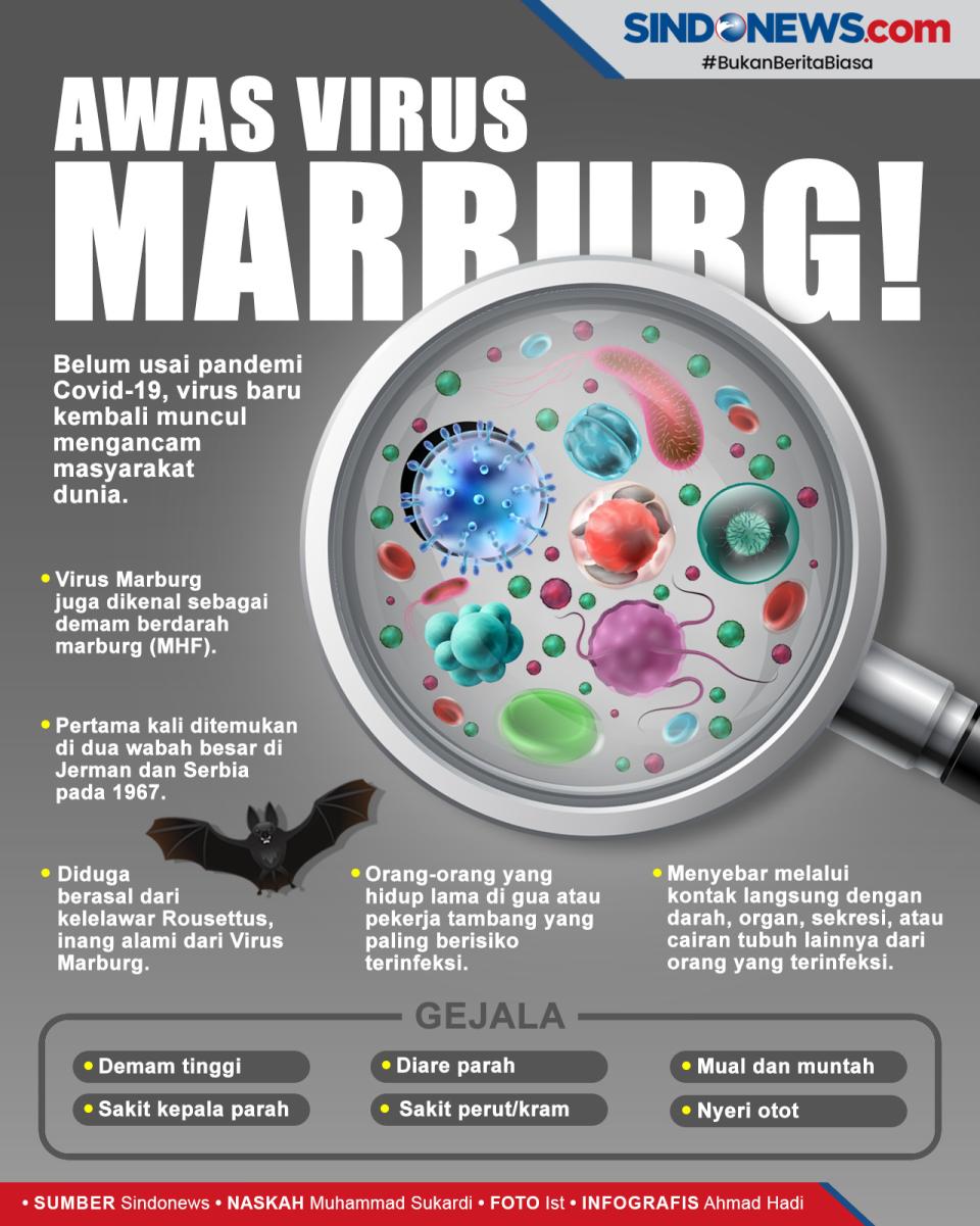 Mengenal Virus Marburg,...