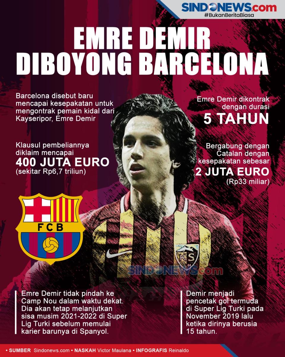 Barcelona Boyong Gelandang...