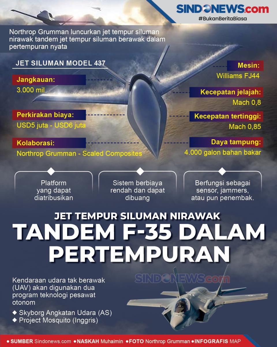 Jet Tempur Siluman Nirawak,...