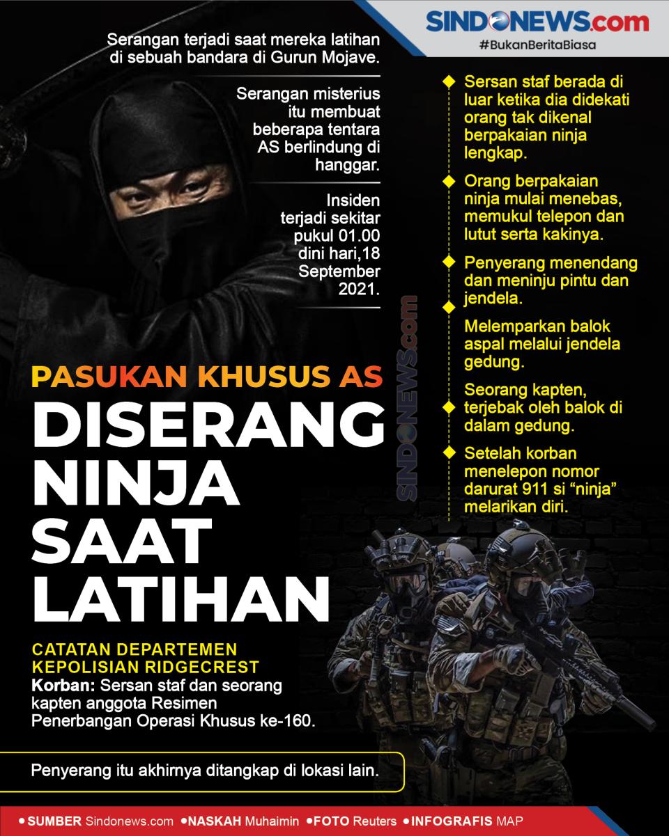Pasukan Khusus AS, Diserang...