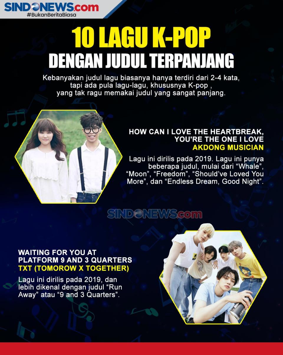 Sepuluh Lagu K-Pop dengan...