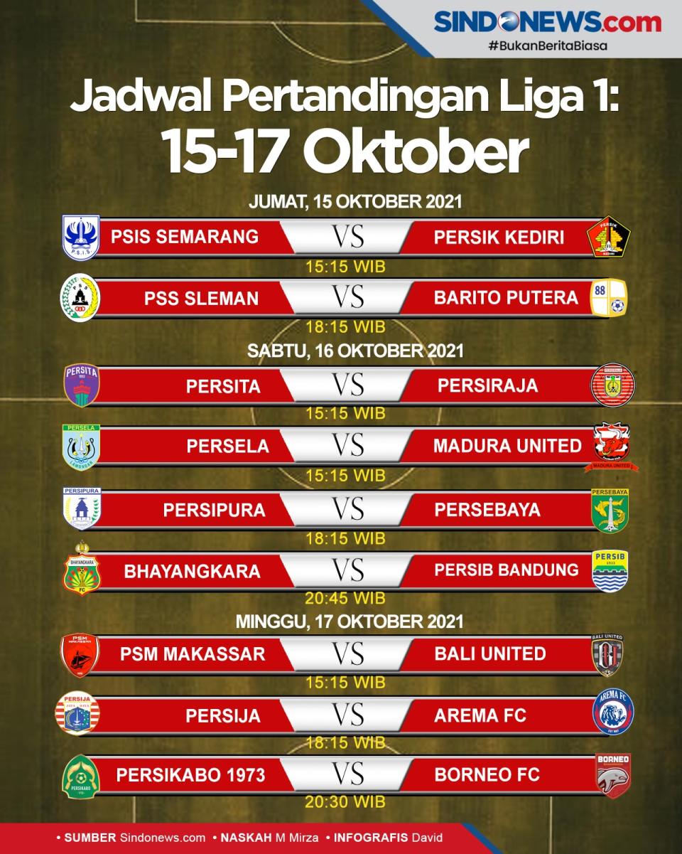 Jadwal Lengkap Pertandingan...