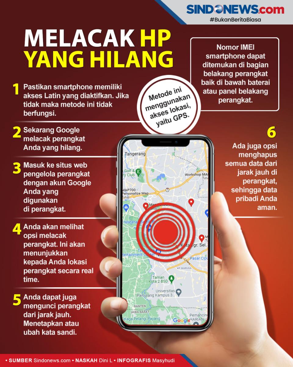 Melacak Smartphone Android...