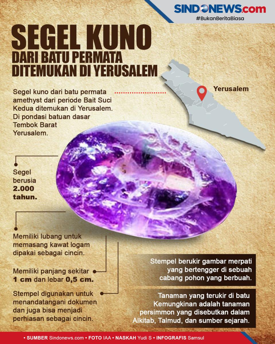 Arkeologi Temukan Segel...