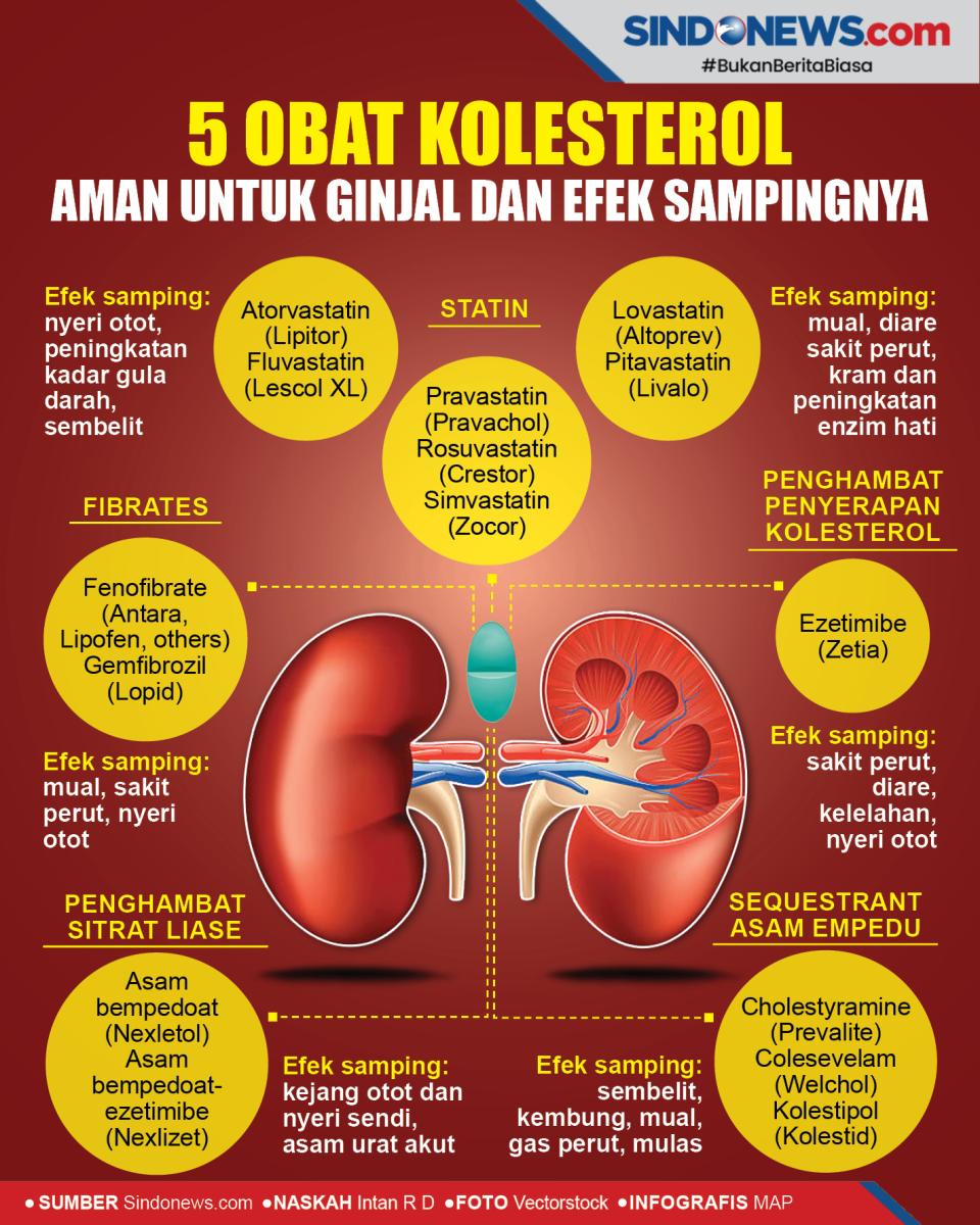 5 Obat Kolesterol, Aman...