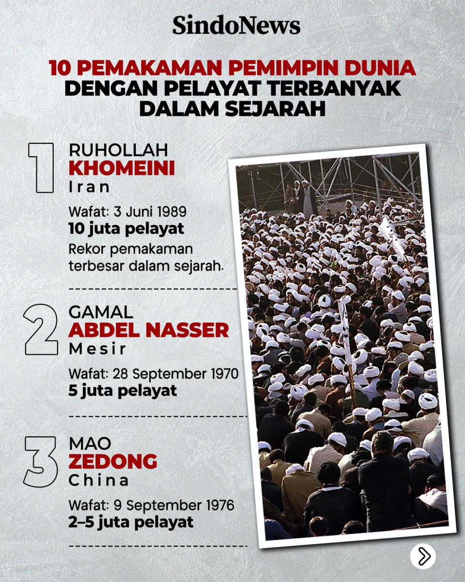 10 Pemakaman Pemimpin...