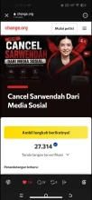 Viral! Petisi Cancel...