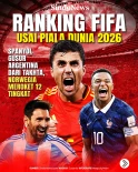 Ranking FIFA usai Piala...
