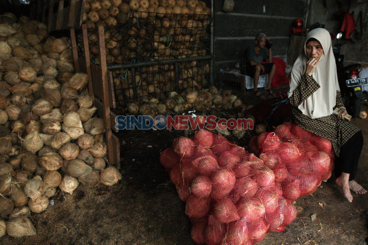 Kelapa Langka di Pasar...