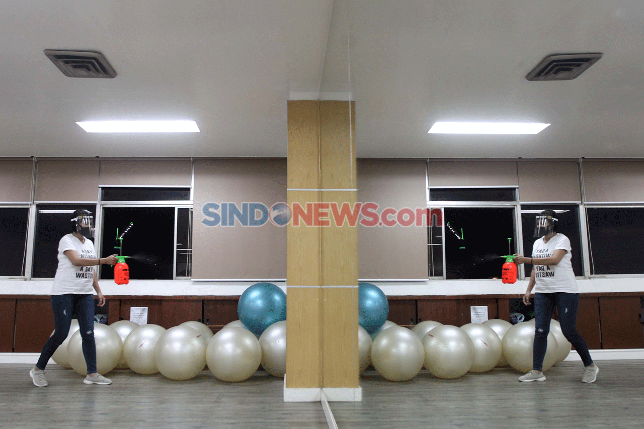 Pusat kebugaran dibuka...