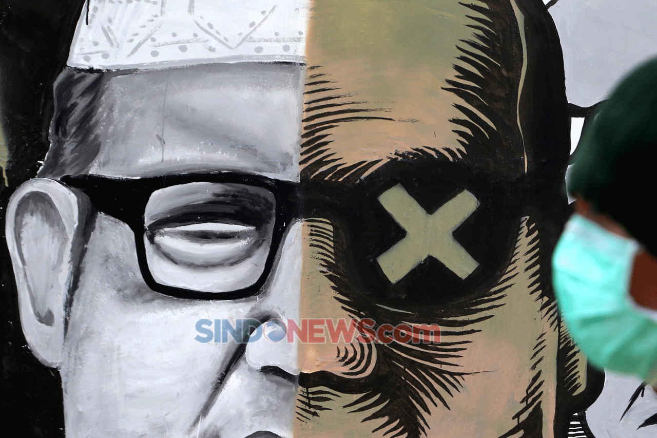 Sarkas Mural Novel Baswedan,...