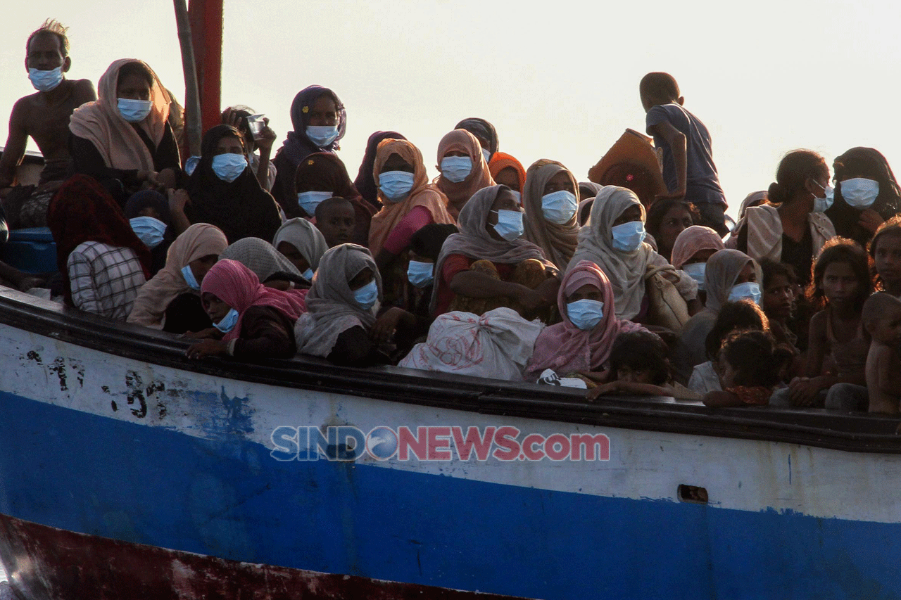Pengungsi Rohingya Terdampar...