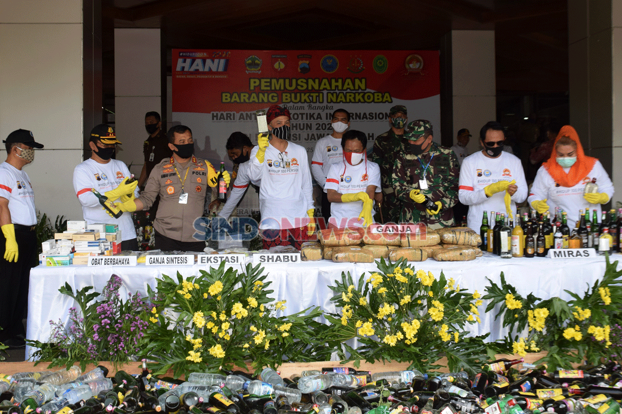 Pemusnahan Barang Bukti...