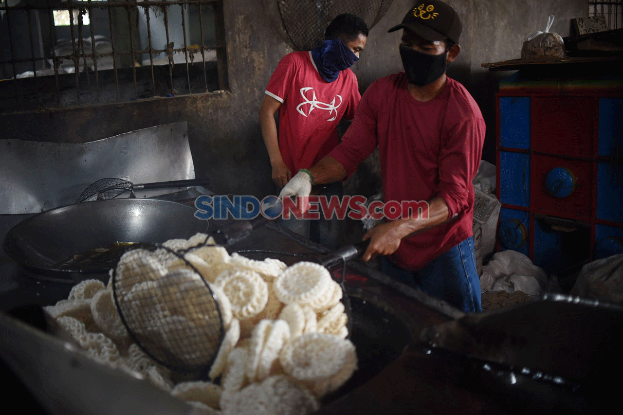 Geliat Industri Kerupuk...