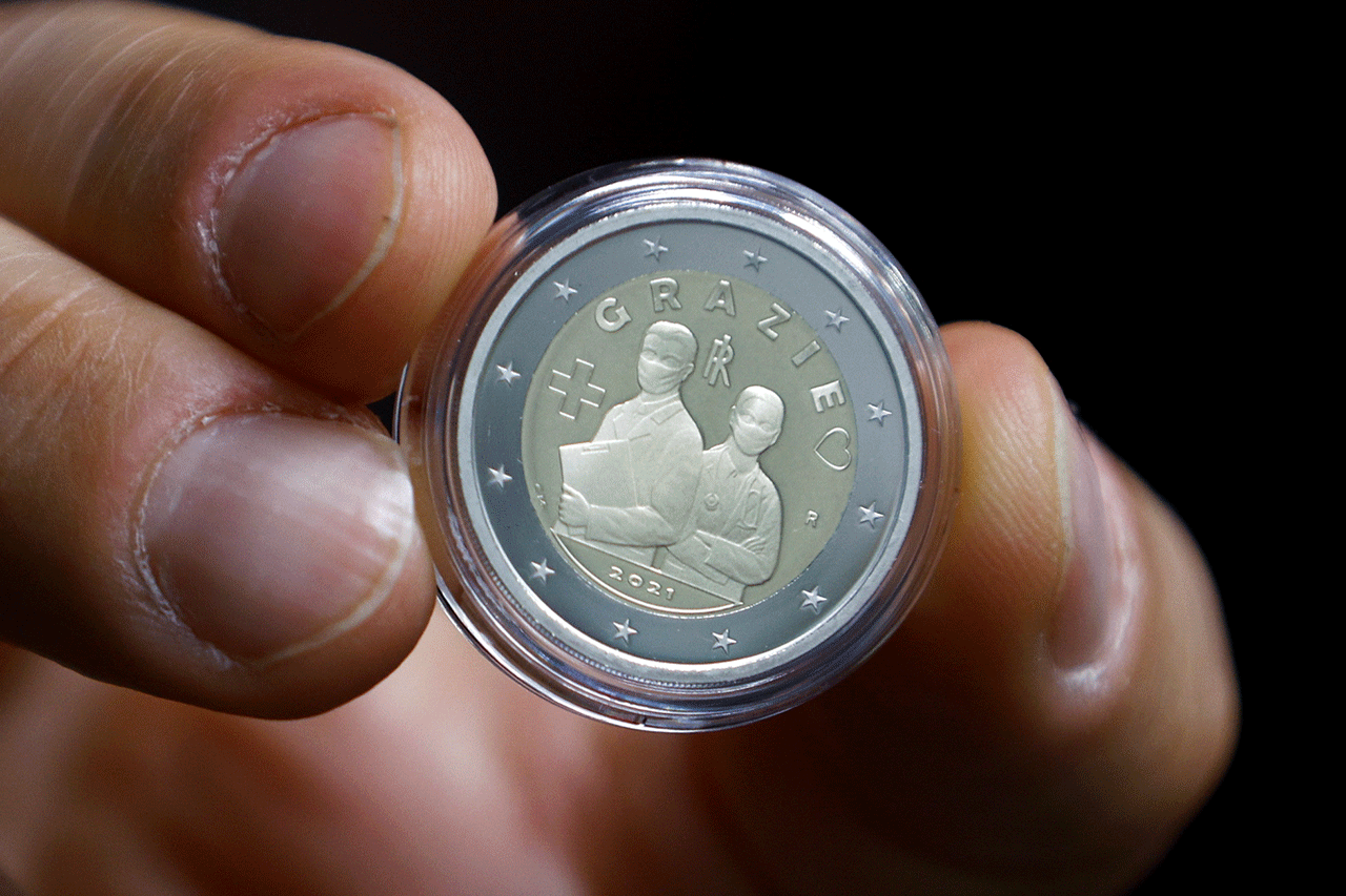 Koin Peringatan 2 Euro...