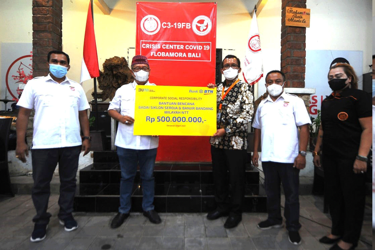BTN Salurkan Bantuan...