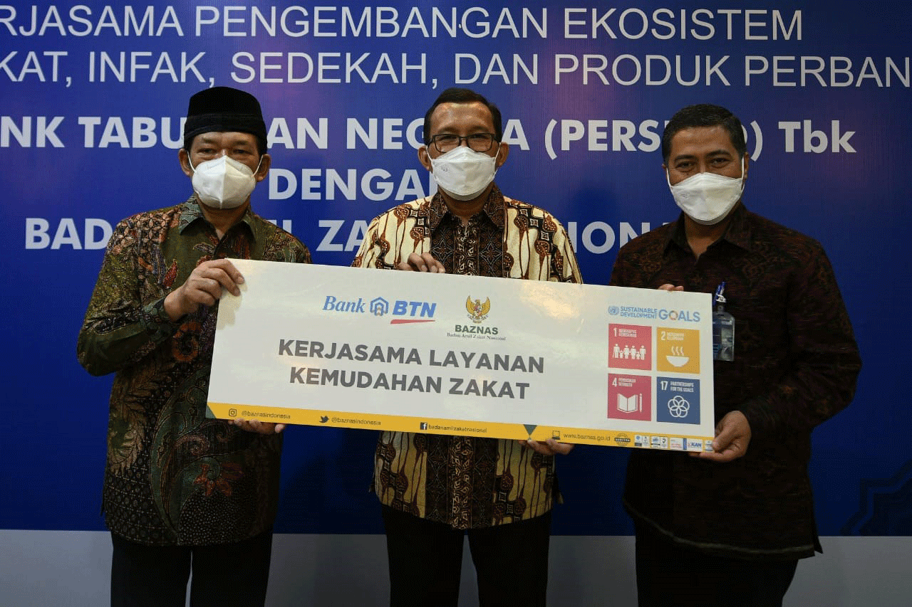 Sinergi BTN dan Baznas...