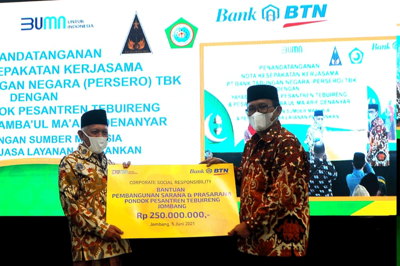 BTN Serahkan Bantuan...