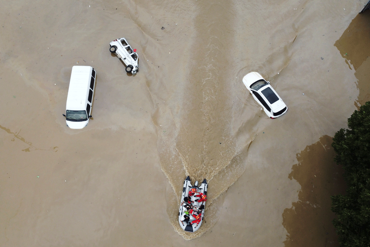 Banjir Dahsyat di Henan...
