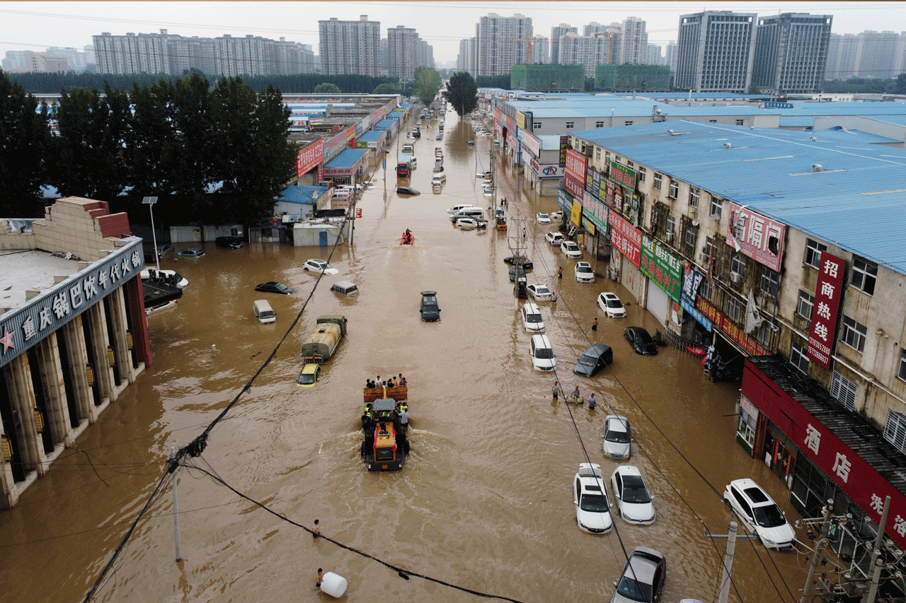 Banjir Dahsyat di Henan...