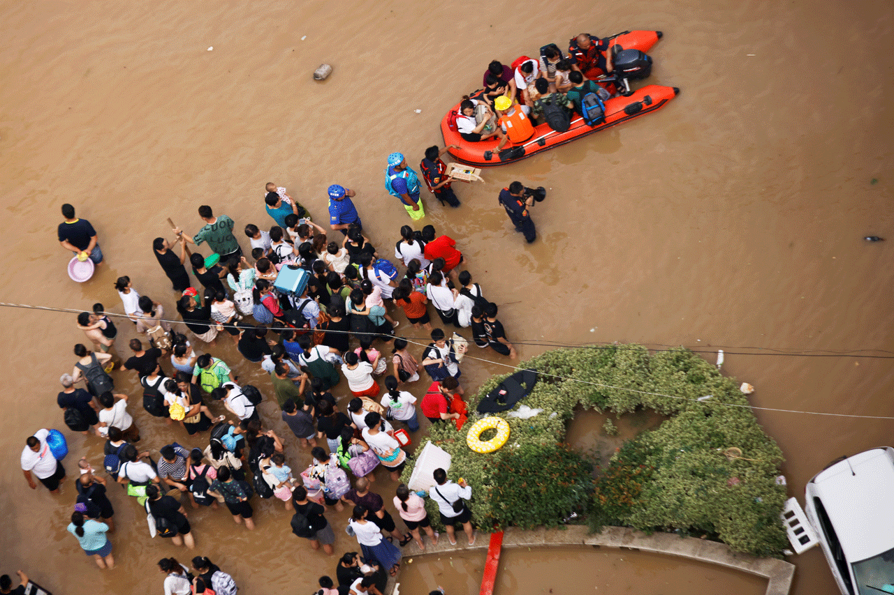Banjir Dahsyat di Henan...