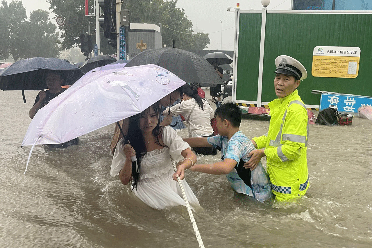 Banjir Dahsyat di Henan...