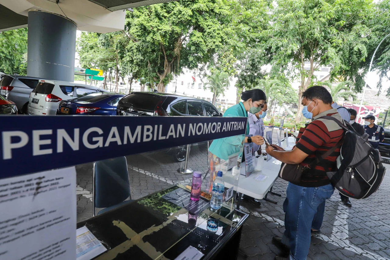 Tarif Antigen di Stasiun...