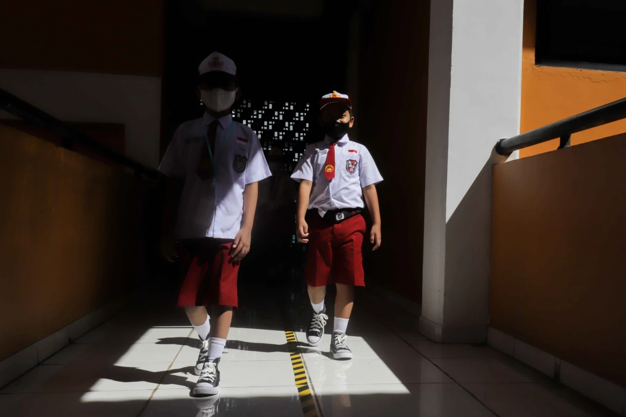 Semangat Siswa SDN Pondok...