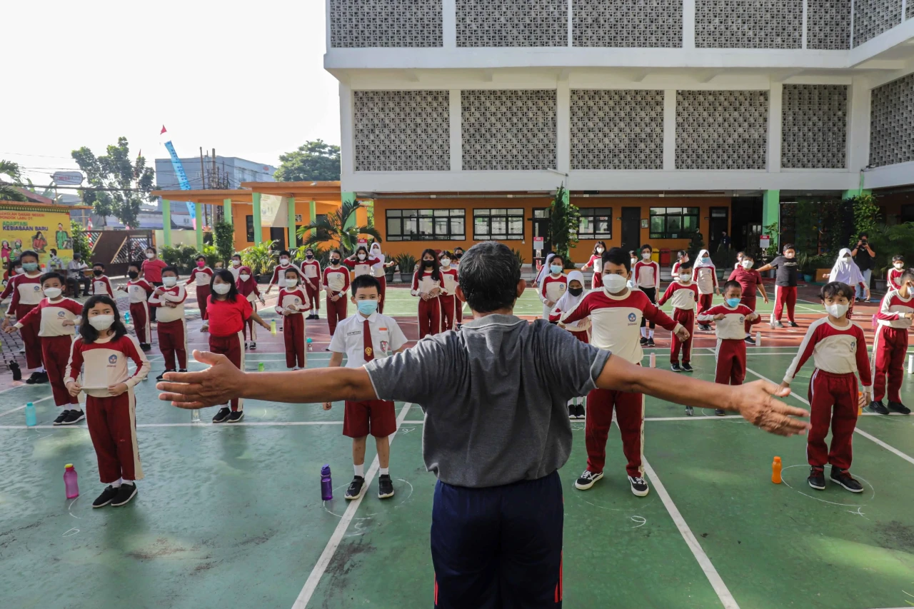 Semangat Siswa SDN Pondok...