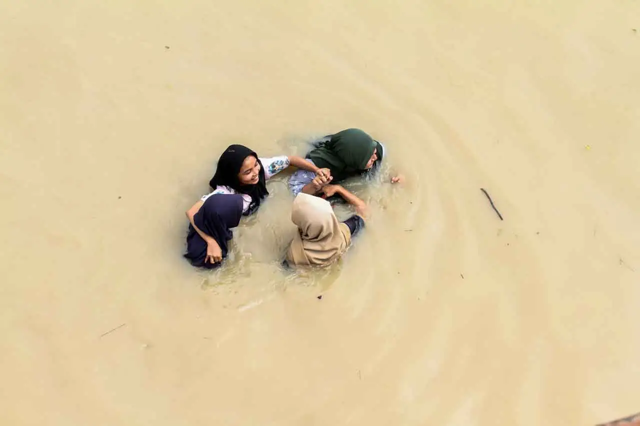Banjir Landa Kota Lhoksukon...