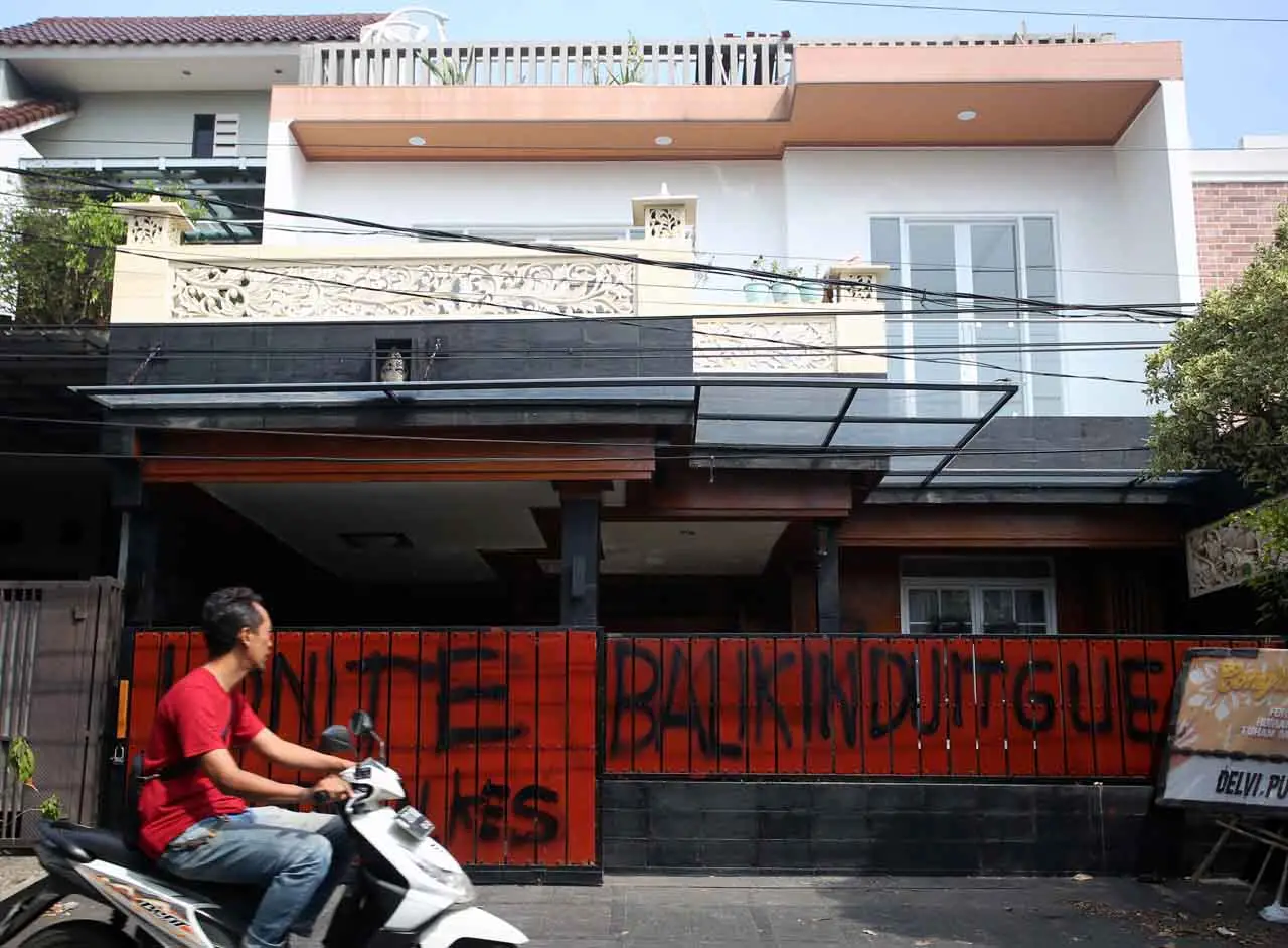 Penampakan Rumah Tersangka...