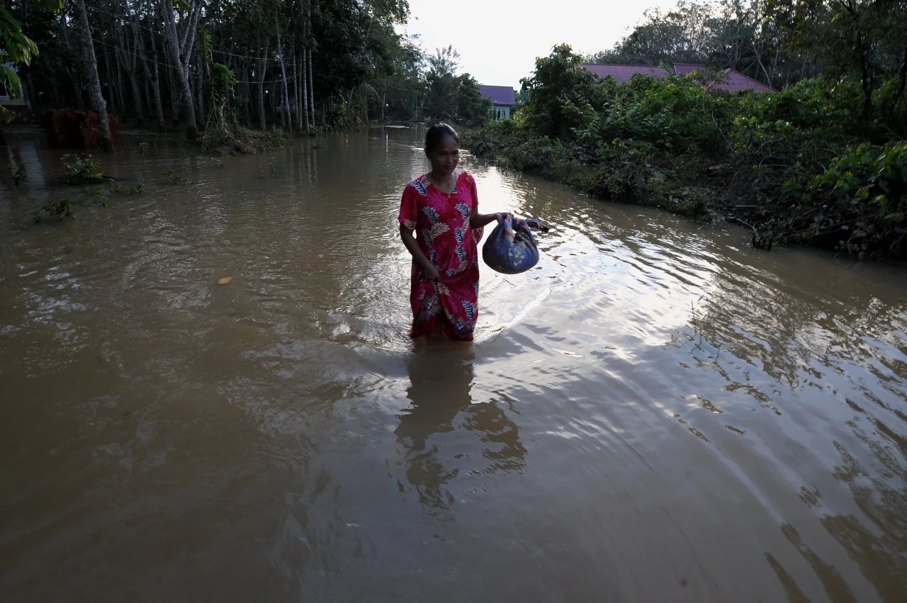 Banjir di Tanjung Menanti...