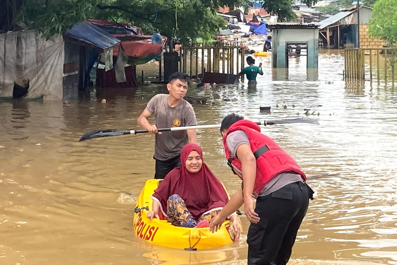 Banjir Jayapura Papua...