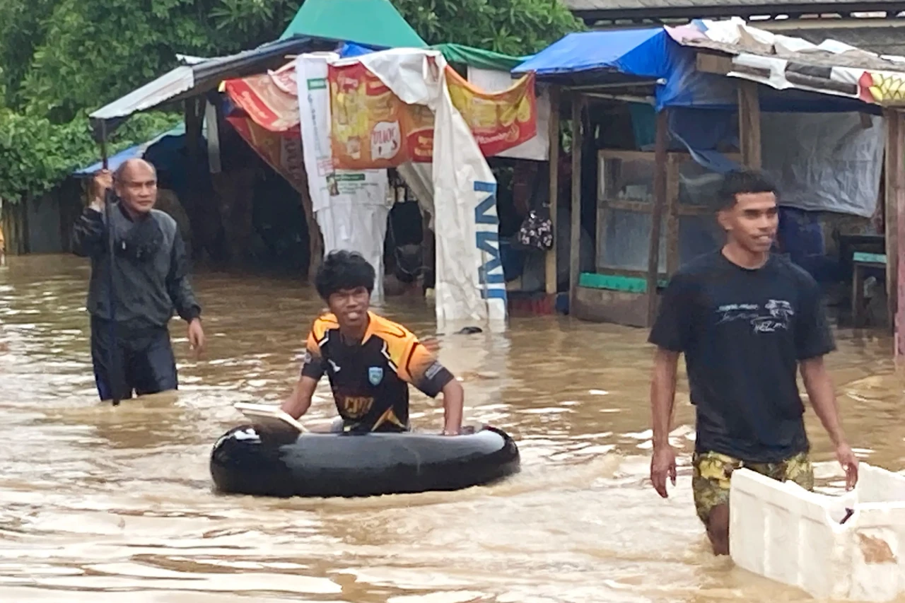 Banjir Jayapura Papua...