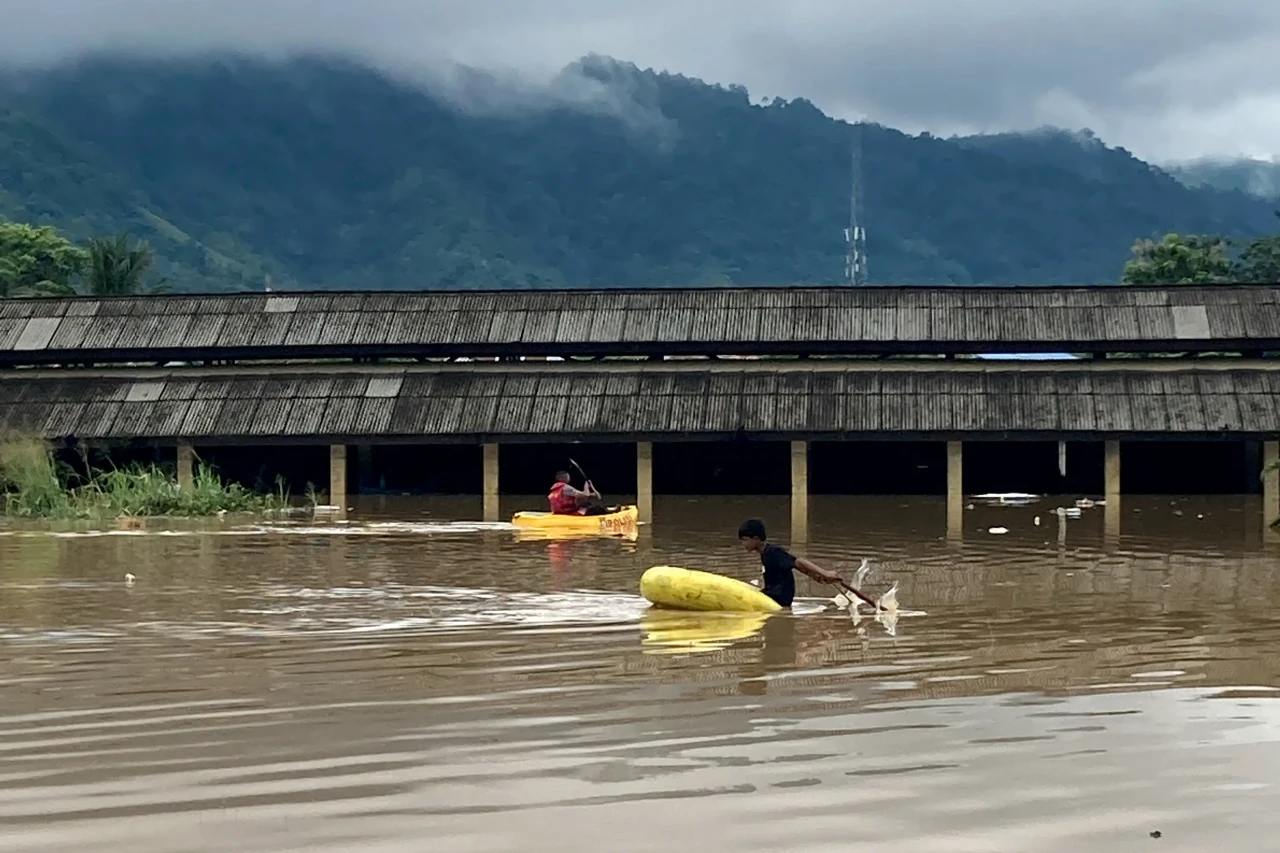 Banjir Jayapura Papua...