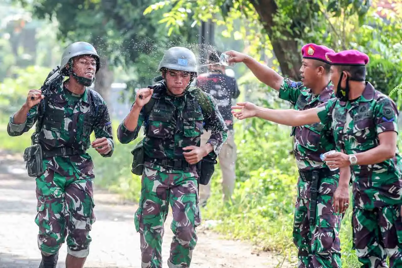 Begini Ketangguhan Prajurit...