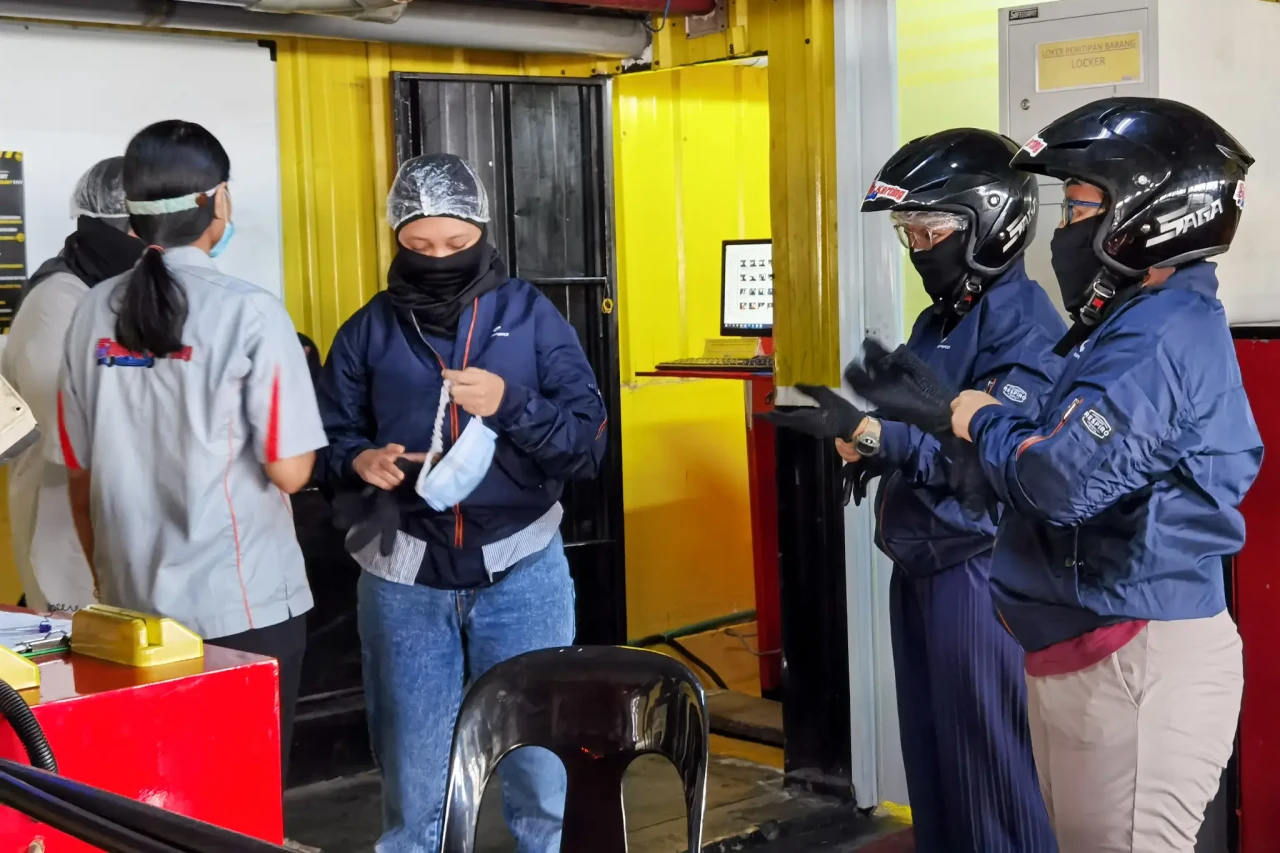 Keseruan Balapan Gokar...