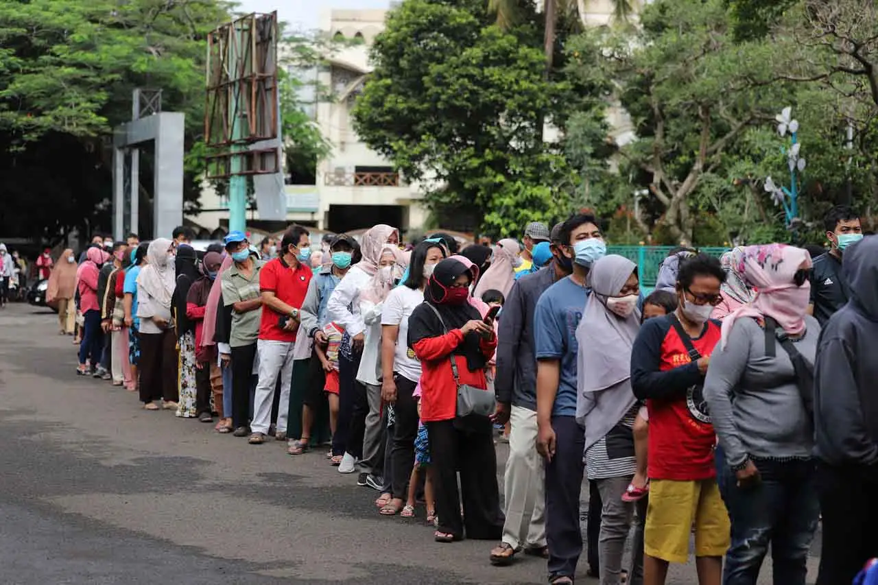 Antusiasme Warga Pamulang...