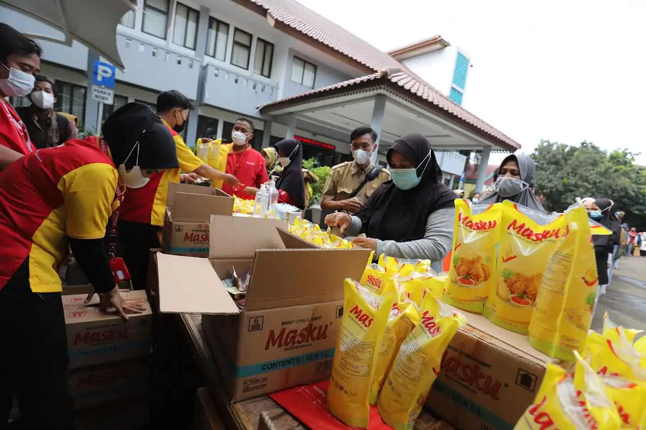 Antusiasme Warga Pamulang...