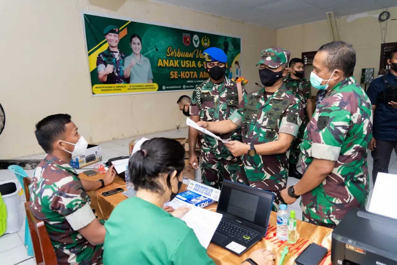 Pangdam Pattimura Pantau...
