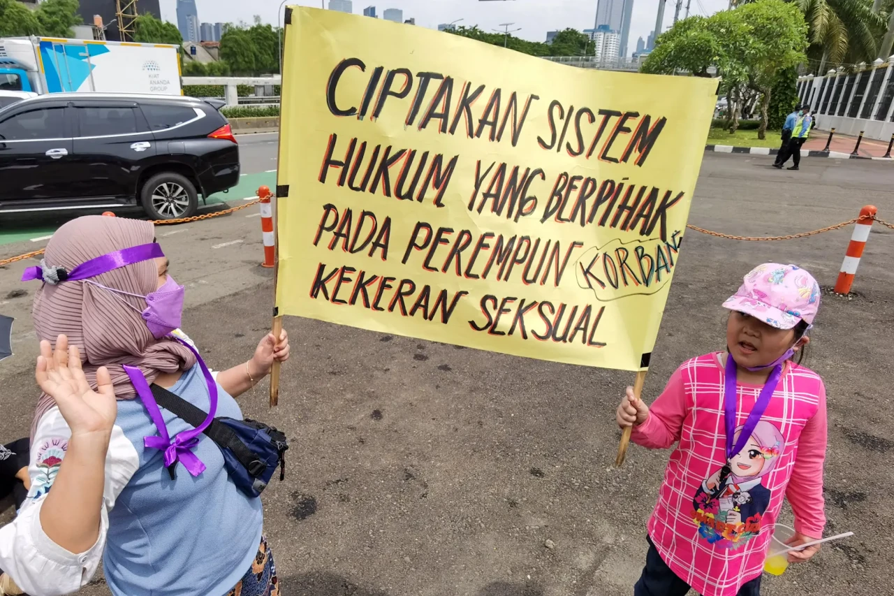Aksi Menolak Kekerasan...