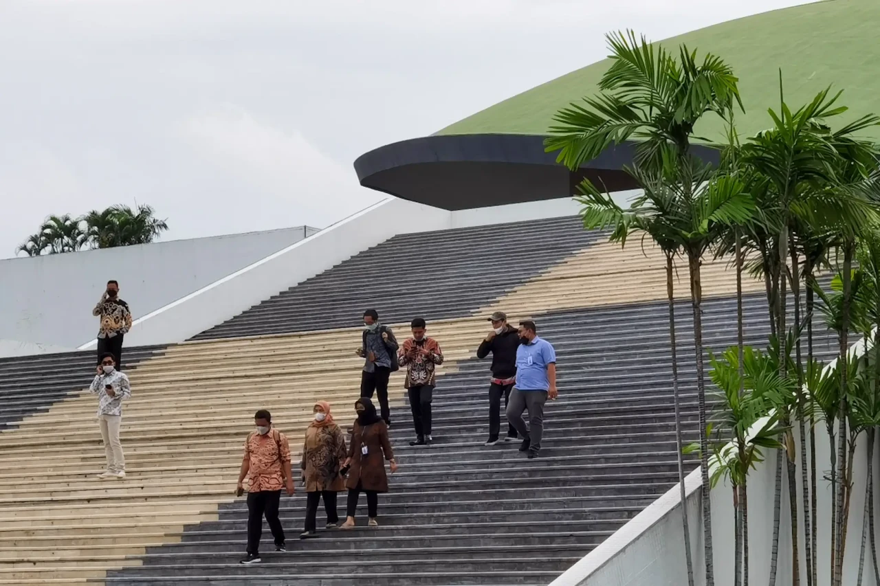 Gedung Parlemen di Senayan...