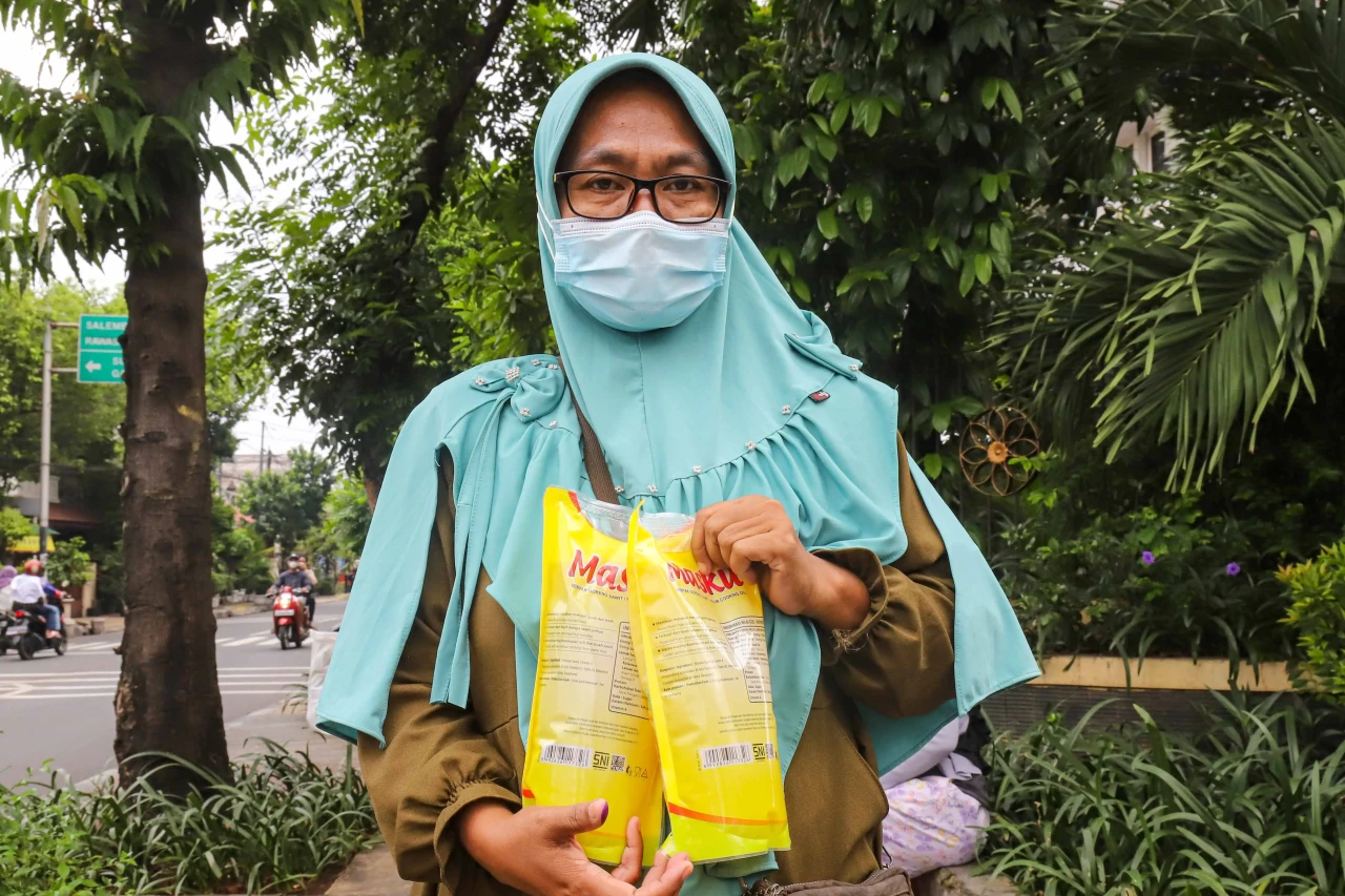 Melihat Semangat Emak-emak...