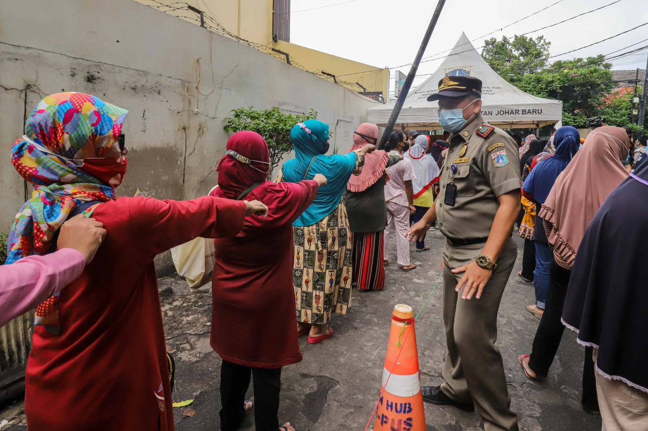 Melihat Semangat Emak-emak...