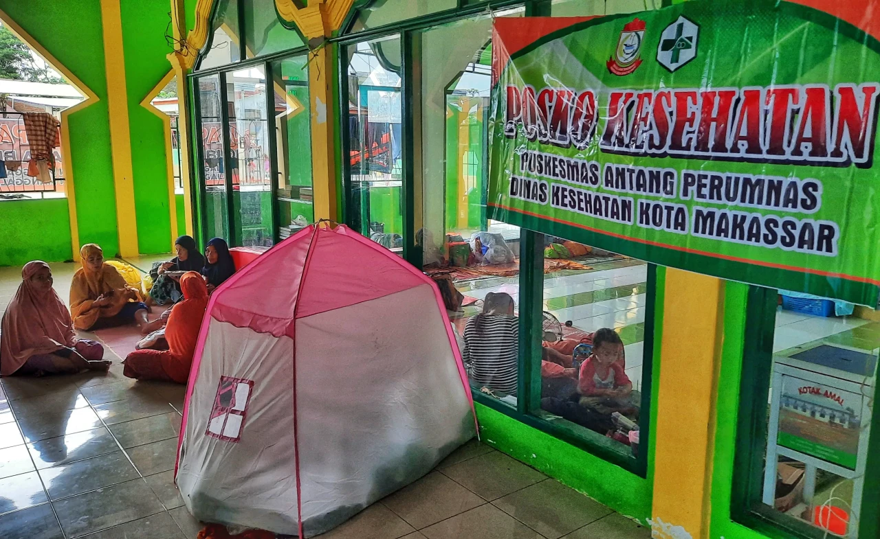 Korban Banjir Makassar...